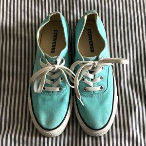 Light blue Converse